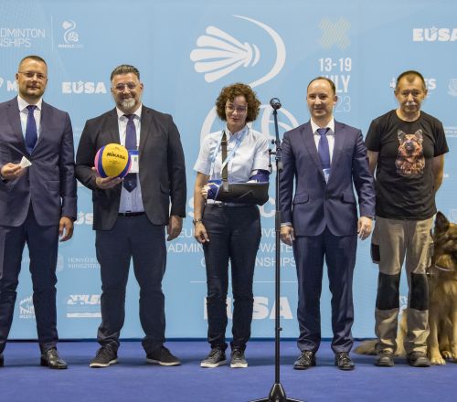 Opening Ceremony of EUC Water Polo and EUC Badminton 2023